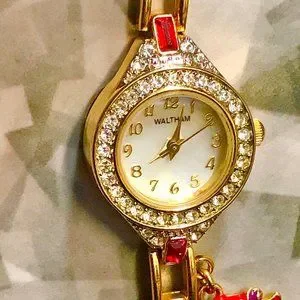 Waltham | Accessories | Waltham Red Hat Society Crystal  display picture 1